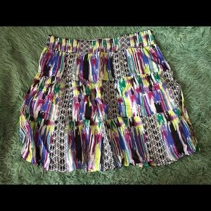 Cotton Printed Skirt 4X